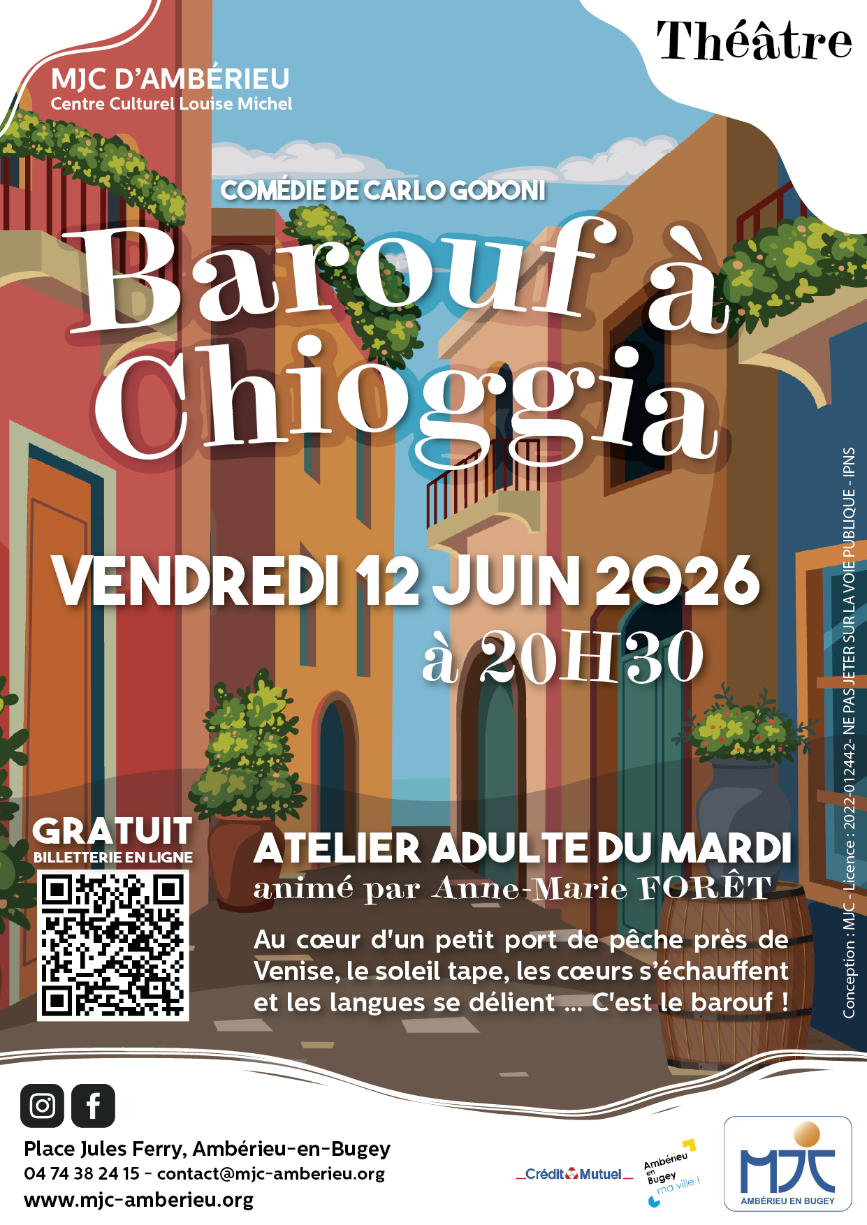 Vendredi 12 Juin à 20h30